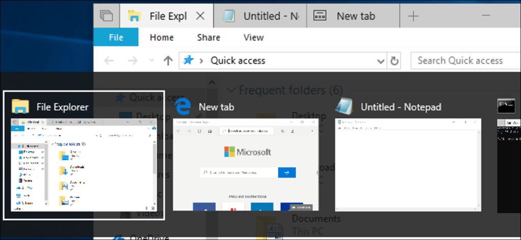 Windows 10 cambia el funcionamiento de Alt + Tab, esto es lo que necesita saber