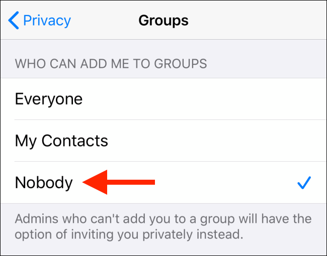 grupos de privacidad