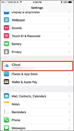 iCloud