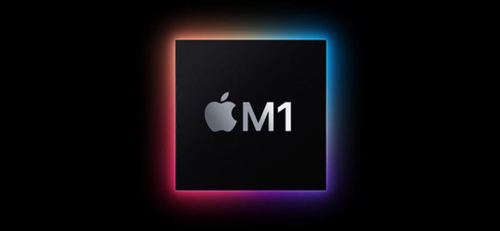 El logo de Apple M1.