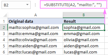 Eliminar texto específico de una celda