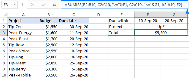 Formula para sumar si entre dos fechas y otro criterio