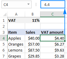 Uso de Paste Special Multiply para multiplicar una columna por un número