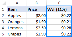 Una forma rápida de hacer cálculos en Excel