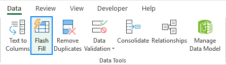 Relleno Flash en Excel