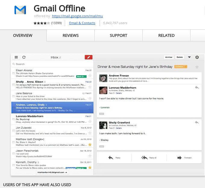 chrome-os-gmail-fuera de línea