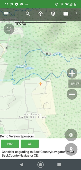 Alternativas de Google Maps Backcountry