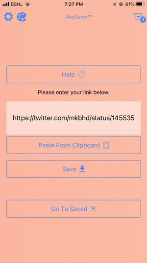 Descarga la aplicación de vídeo de Twitter para Iphone