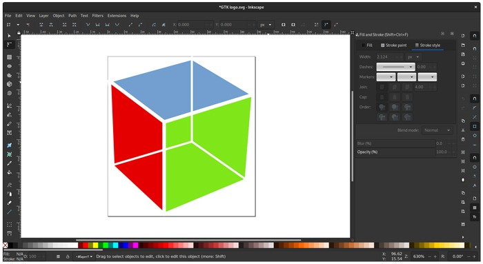 Software de edición de gráficos gratuito Inkscape