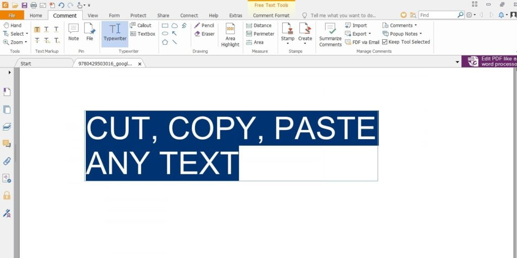 Featured Cut Copy Paste Text In Pdf