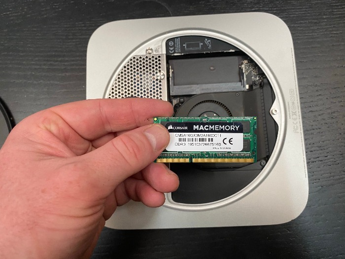 Actualización de Macmini Raminhand