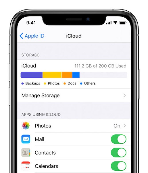 Cómo iniciar sesión en la configuración de Icloud Ios