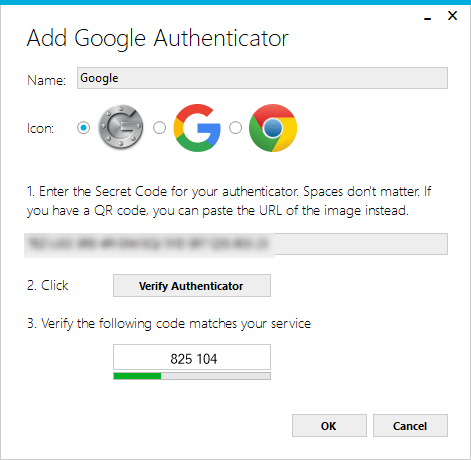 Autenticador de Google Winauth Entrar