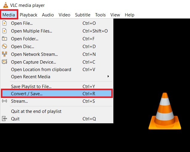 Vlc convertir y guardar