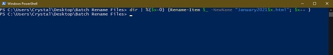 3 formas de renombrar archivos por lotes en Windows Explorer Powershell Rename