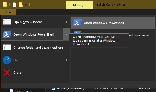 3 formas de renombrar archivos por lotes en Windows Explorer Powershell