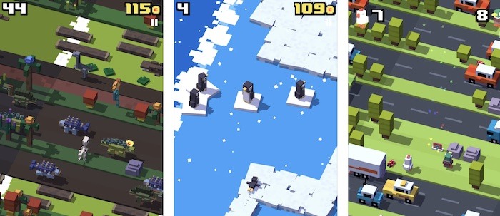 Juegos divertidos sin conexión Teléfono Crossy Road