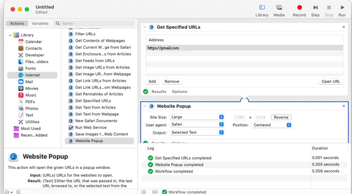 Crear la aplicación de escritorio de Gmail MacOS