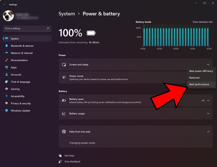 Arreglar el uso de la CPU de Windows 100 Mejor rendimiento 1