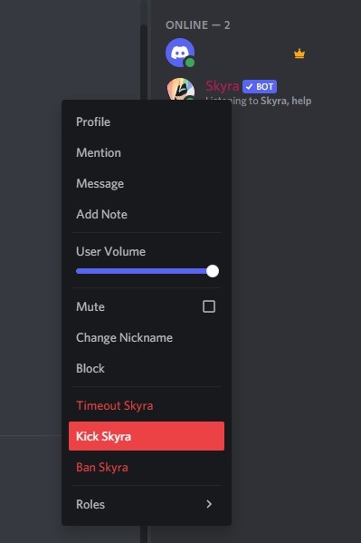 Cómo agregar bots a su servidor Discord Kick Bot