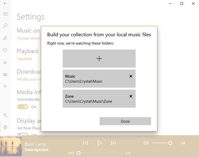 Qué es Groove Music y cómo usarlo Nuevas carpetas