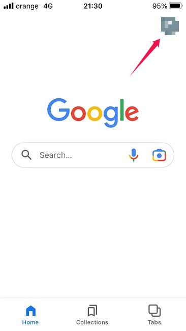 Cómo cambiar la imagen de perfil de Google Background Ios