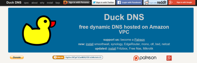 libre-ddns-duck-dns