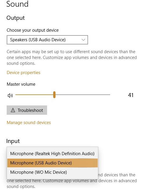 Micrófono externo Dispositivo de entrada de sonidos de Windows