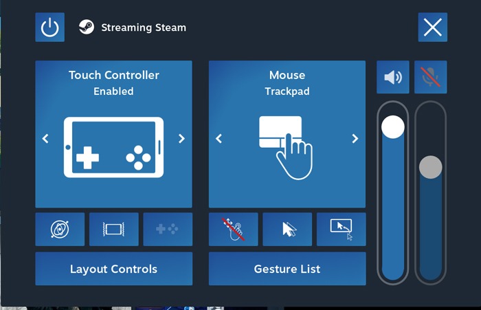 Transmitir juegos que no sean de Steam Steam Link Tracpkad