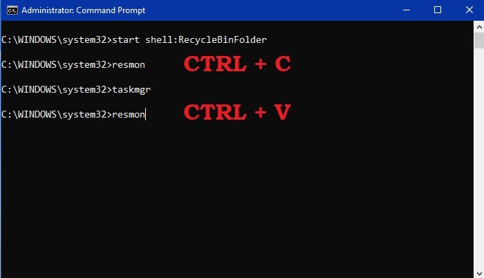 Cmd Copiar Pegar Windows10 Ctrl C Ctrl V Juntos