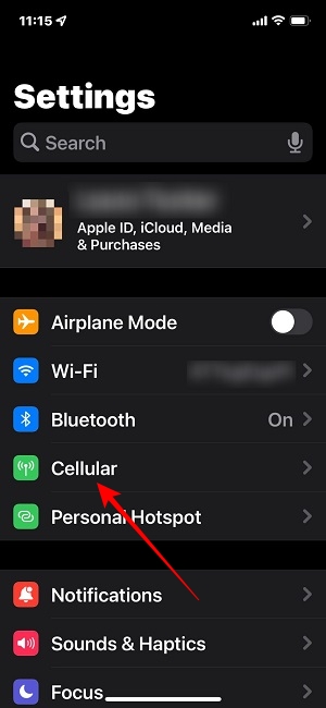 Cambiar la configuración del PIN de Sim Cellular Ios