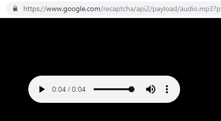 descarga de audio de google-recaptcha