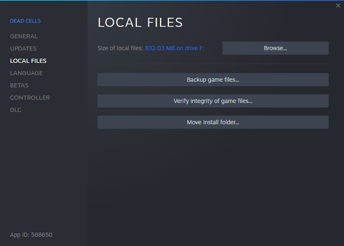 Los juegos de Steam no funcionan con archivos locales