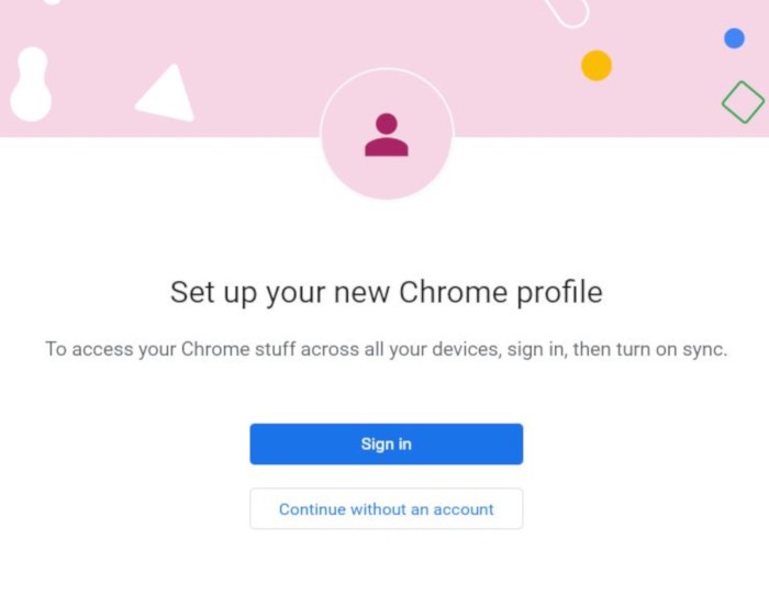 Controles parentales de Google Chrome Crear perfil Configurar perfil