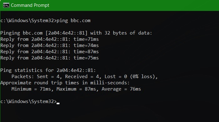 Dirección IP del sitio web redirigido del explorador de archivos de hosts de Windows