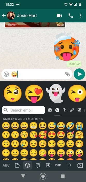 Android Emoji Combos Gboard Intensificación