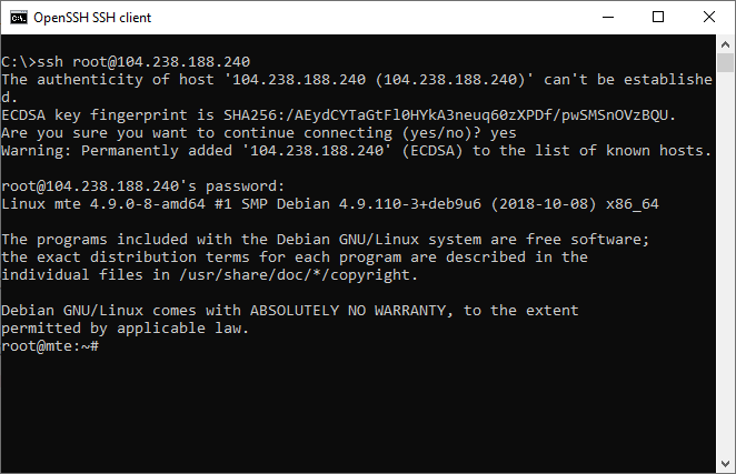 windows-ssh-conectar-con-contraseña