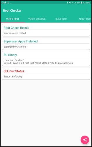 Rootear teléfono Android Supersu Root Checker