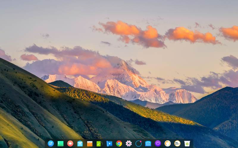 Los mejores escritorios Linux para pantallas táctiles Deepin De