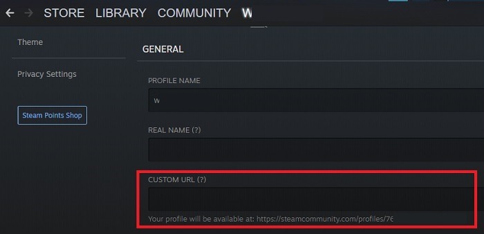 Cómo encontrar su ID de Steam y personalizar Customid