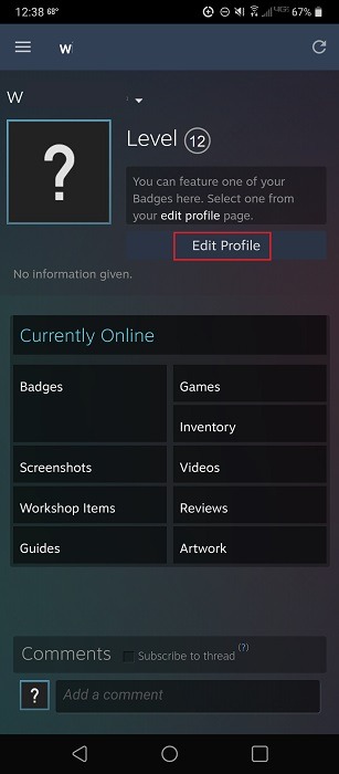 Cómo encontrar su ID de Steam y personalizar la aplicación de perfil