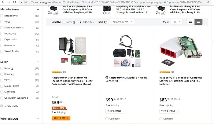 Aspecto y tacto de Newegg