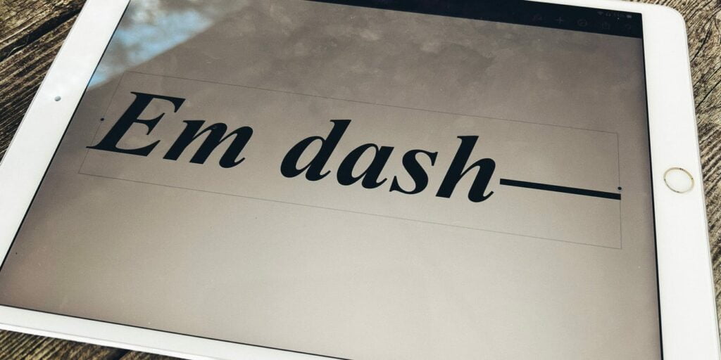 How To Type Em Dash Featured