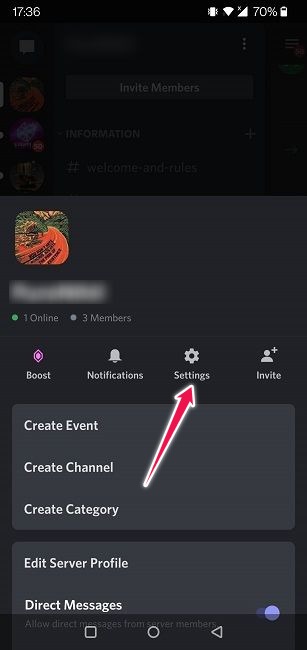 Cómo crear configuraciones móviles personalizadas de Emoji Discord