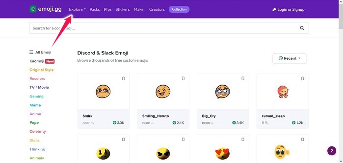 Cómo crear emojis personalizados Discord Explore emojis personalizados