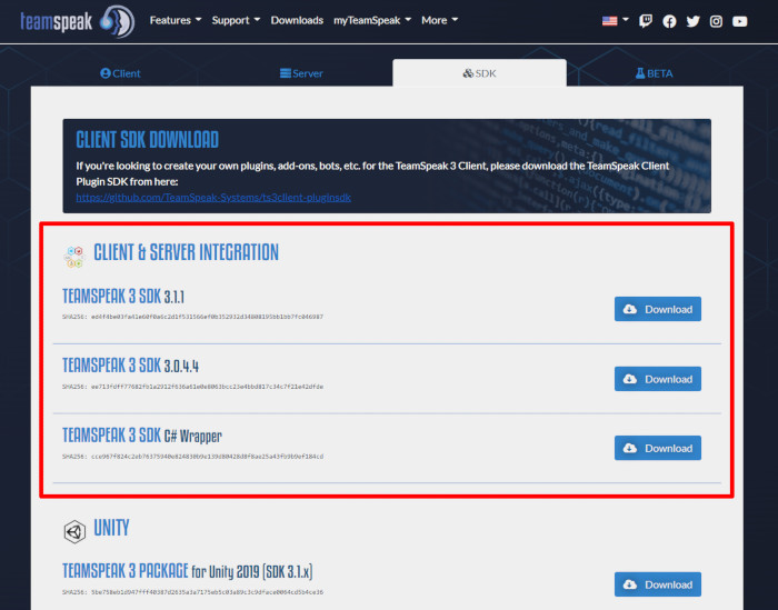 Teamspeak Sdk Descargar