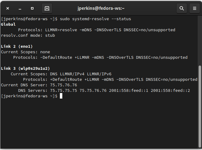 Sin ruta al host Systemd Resolve