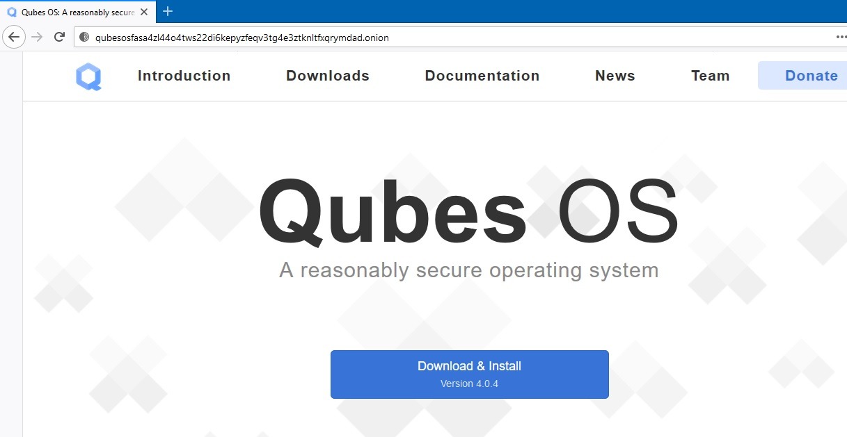 Web oscura Google Qubes Os Cebolla