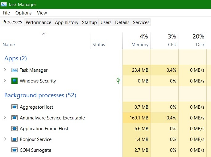 Reducción de la huella de memoria de High Memory Fix