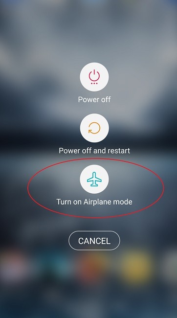 Cómo solucionar el error de asignación de dirección IP en Android Airplane2